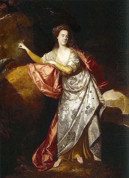 Johann Zoffany Portrait of Ann Brown in the Role of Miranda china oil painting image